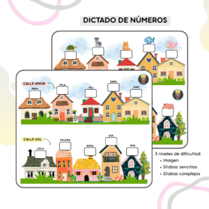 Dictado de números