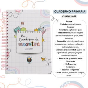 Cuaderno Primaria